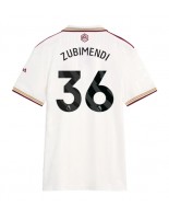 Arsenal Martin Zubimendi #36 Alternativní Dres pro Dámské 2025-26 Krátký Rukáv